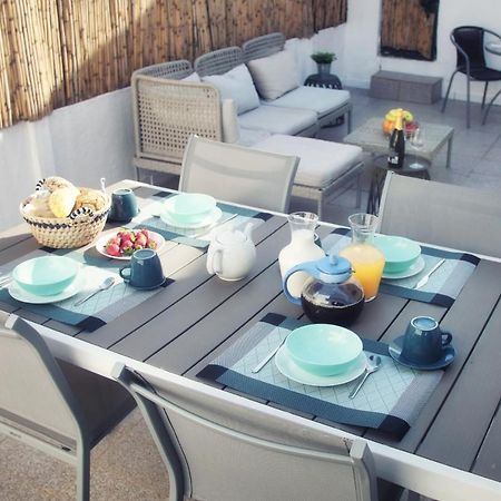 Central Olhao Home - Private Spacious Sunlit Patio โอลเญา ภายนอก รูปภาพ