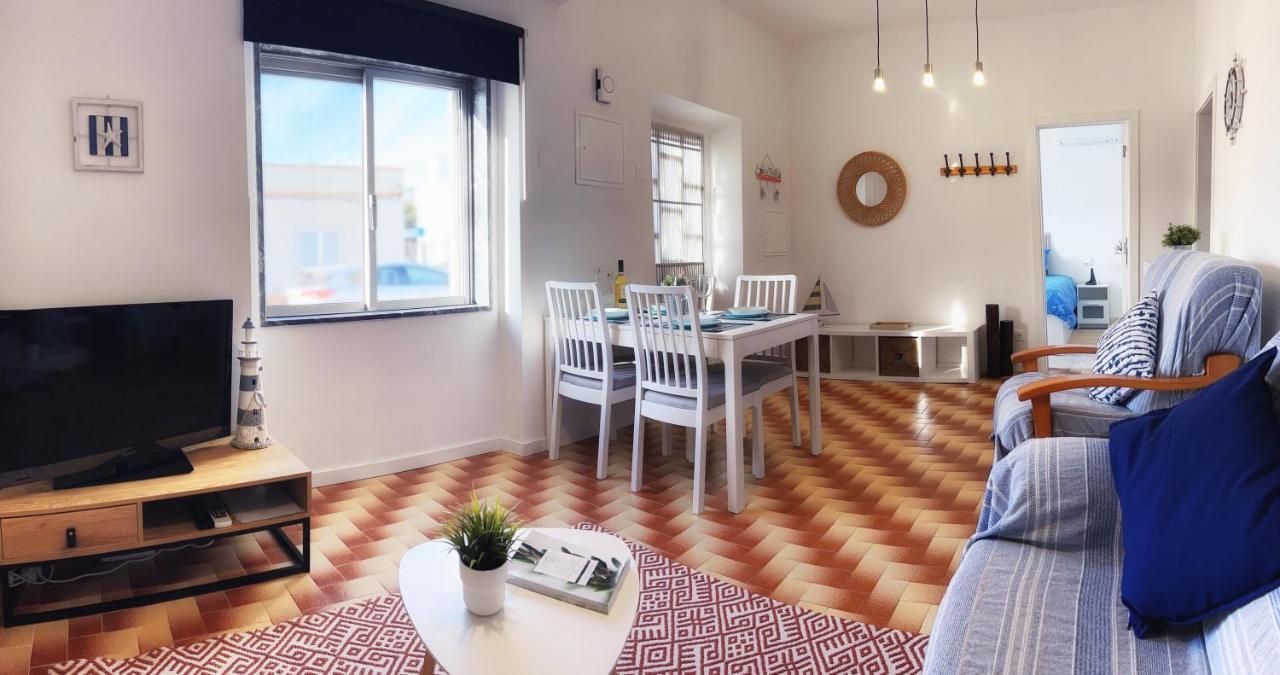 Central Olhao Home - Private Spacious Sunlit Patio โอลเญา ภายนอก รูปภาพ